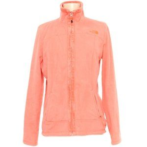North Face Coral Fleece-Lined Zip Jacket